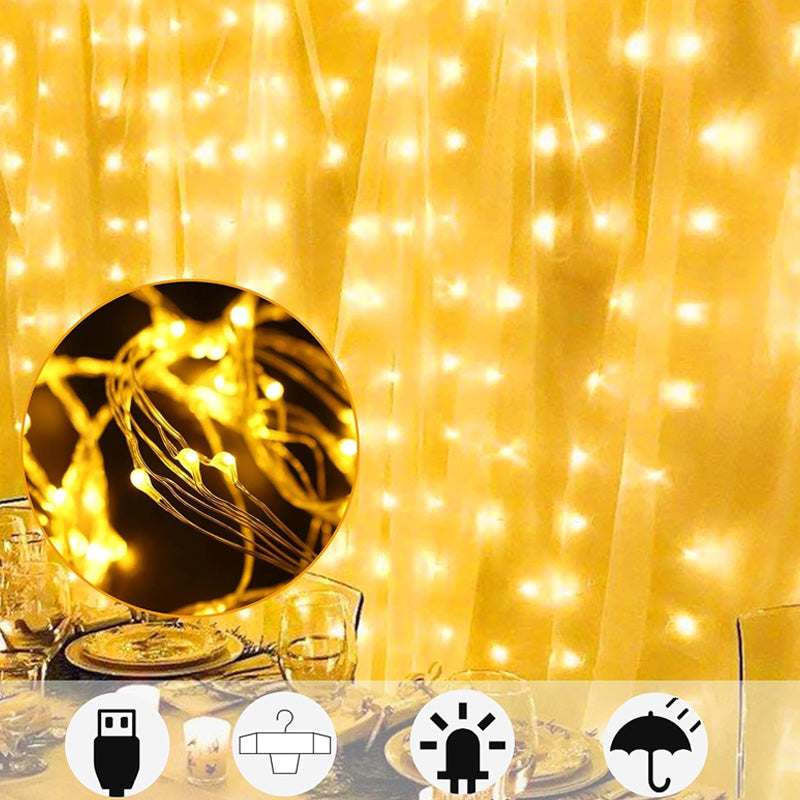 Led gordijnlamp
