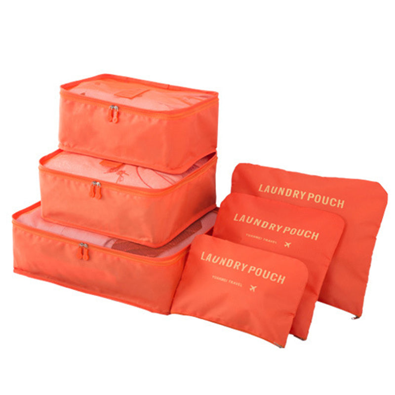 Draagbare inpakblokjes voor bagage - 6 stuks