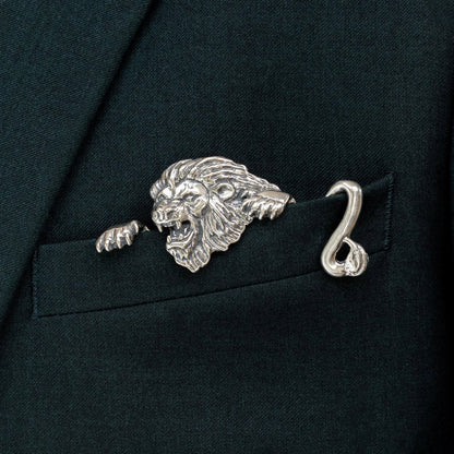 ✨ Luxury Sculpted Animal Brooch – Premium Statement Piece for Suits & Blazers