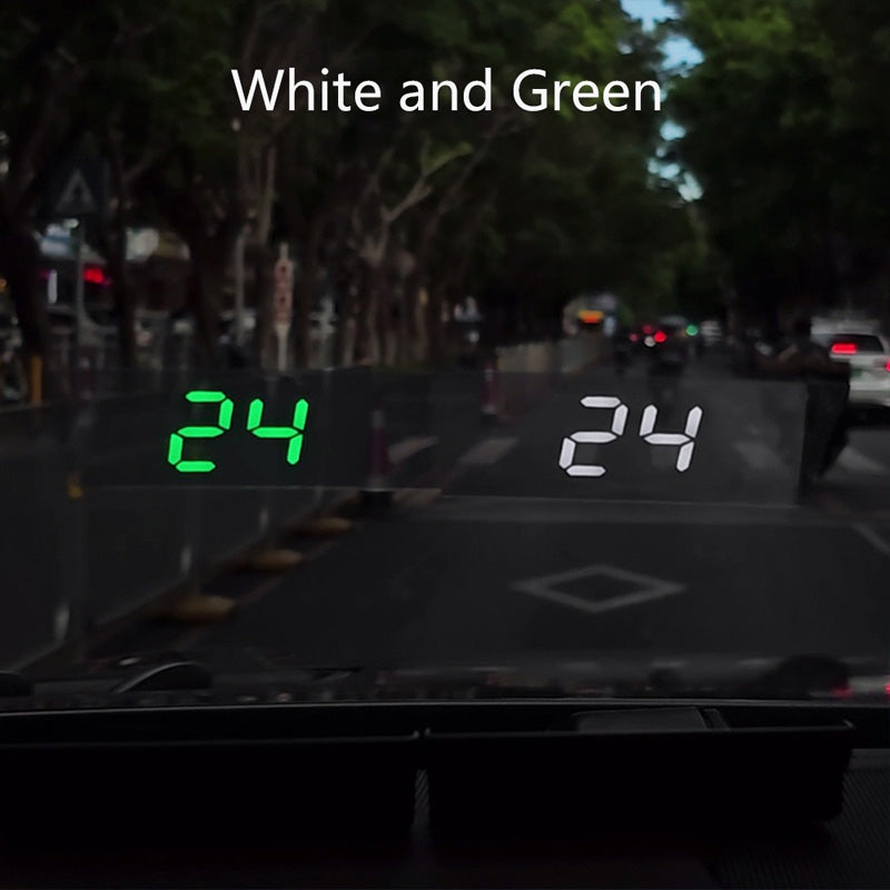 💥Escort voor veilig rijden💥Snelheidsmeter met head-up display🚗