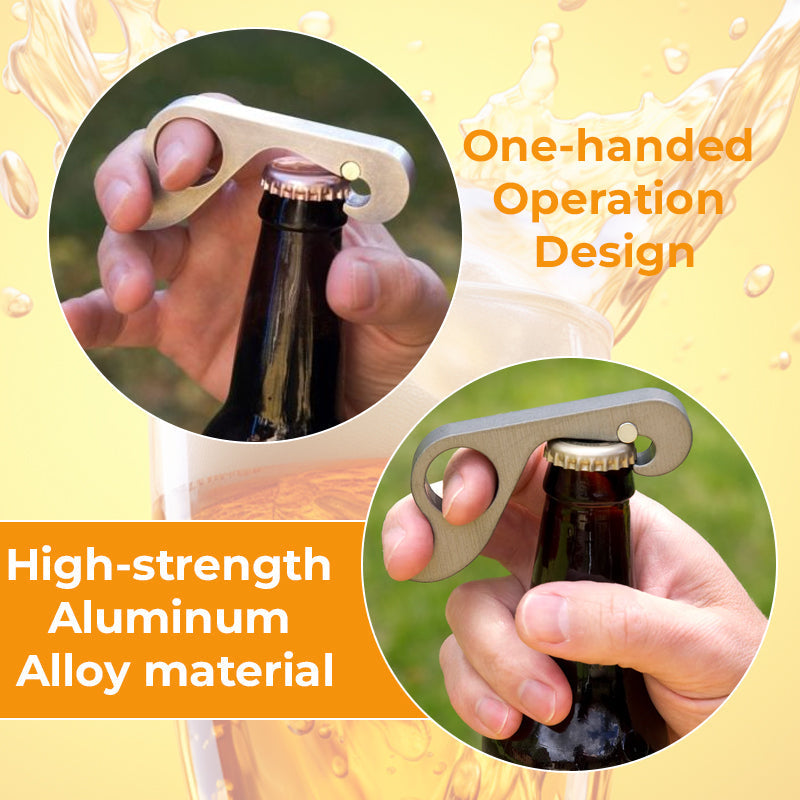 Bierflesopener van aluminiumlegering