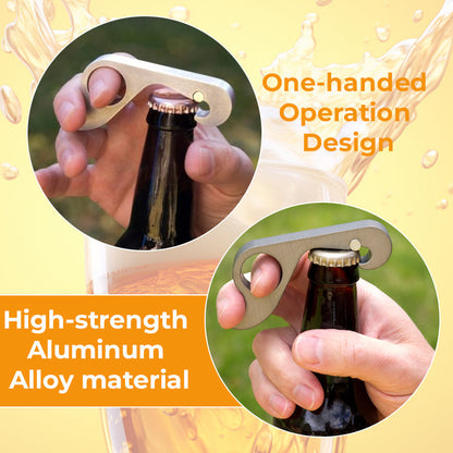 Bierflesopener van aluminiumlegering