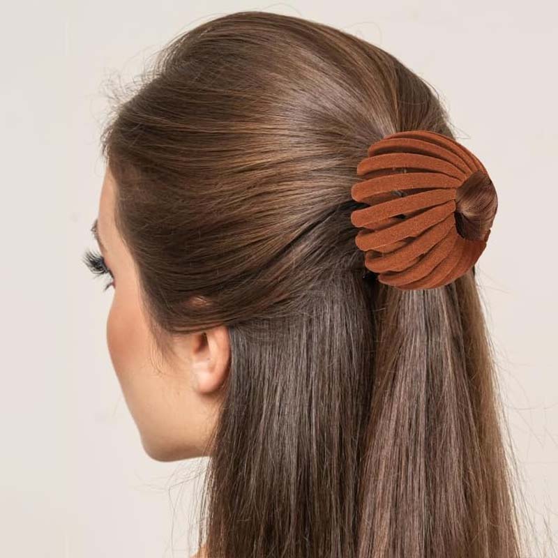 Lazy Hair Bun & Paardenstaartcli – Eenvoudig haaraccessoire voor een opgestoken kapsel in 10 seconden 🧸✨