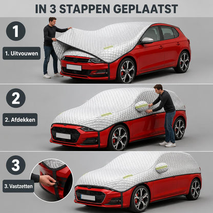 🌞❄️ Universele Auto Voorruithoes – Minder Hitte in de Zomer, Minder IJs in de Winter!