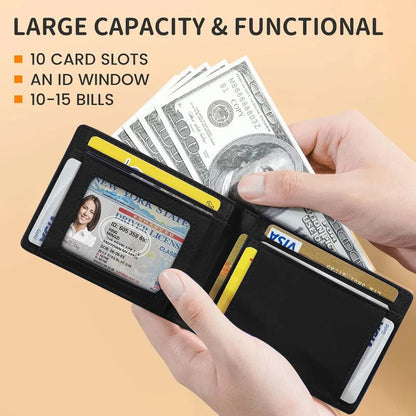 Heren Slim Wallet RFID-blokkering