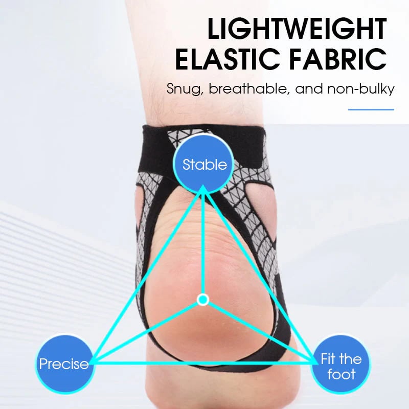⏳ Vandaag 40% KORTING ⏰ Verstelbare elastische enkelbrace 🦶 Comfortabele ondersteuning voor sport, wandelen en dagelijks gebruik