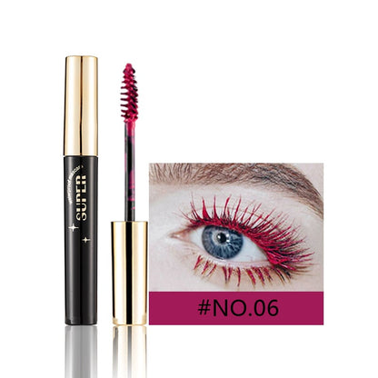 Zijdevezel mascara Wimperkleur mascara