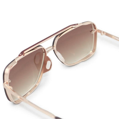 🔥HOT SALE -  Retro Kleurverloop Zonnebril UV400 Bescherming