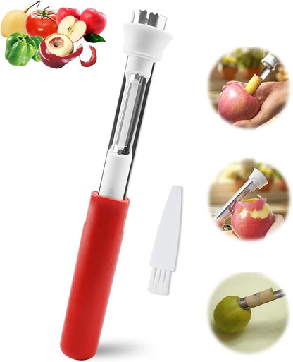 🍎 2-in-1 roestvrijstalen appelontpitter: fruitontpitter in één beweging! ✨