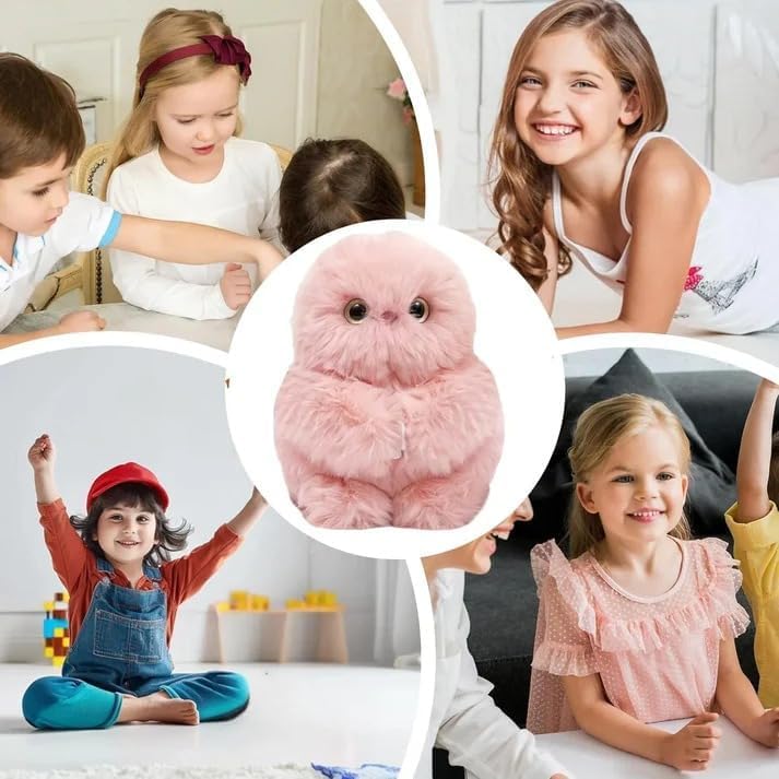 ✨Schattige AI-robotpop met verlegen en emotioneel gezelschap als tasbedeltje en knuffel👜 – Hij kan zingen, zijn hoofd draaien en leren praten🤖