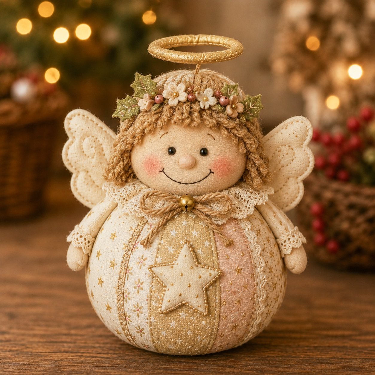 🔥Limited Time Sale 49% OFF - 🎄🎅Patchwork Fabric Doll DIY Kit