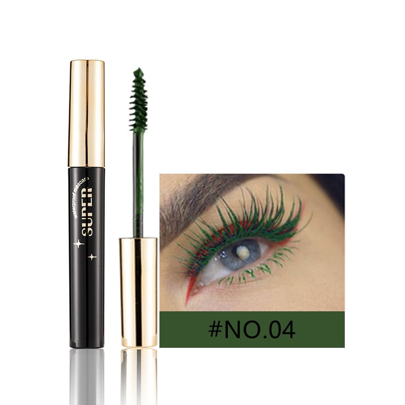 Zijdevezel mascara Wimperkleur mascara