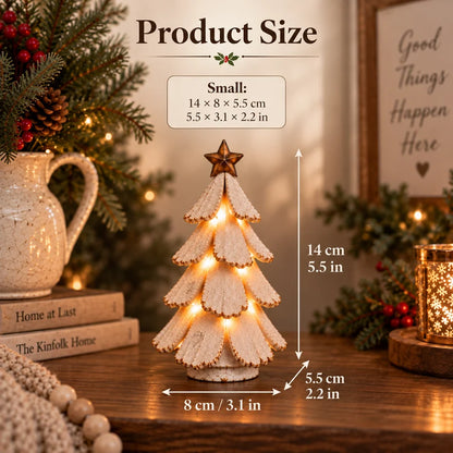 🎄✨ Vintage LED Kerstboom – Breng Nostalgie Tot Leven! 💡