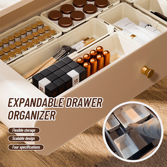 Uitbreidbare Lade-Organizer