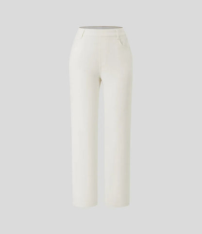 Lotte | Elastische en comfortabele broek met hoge taille