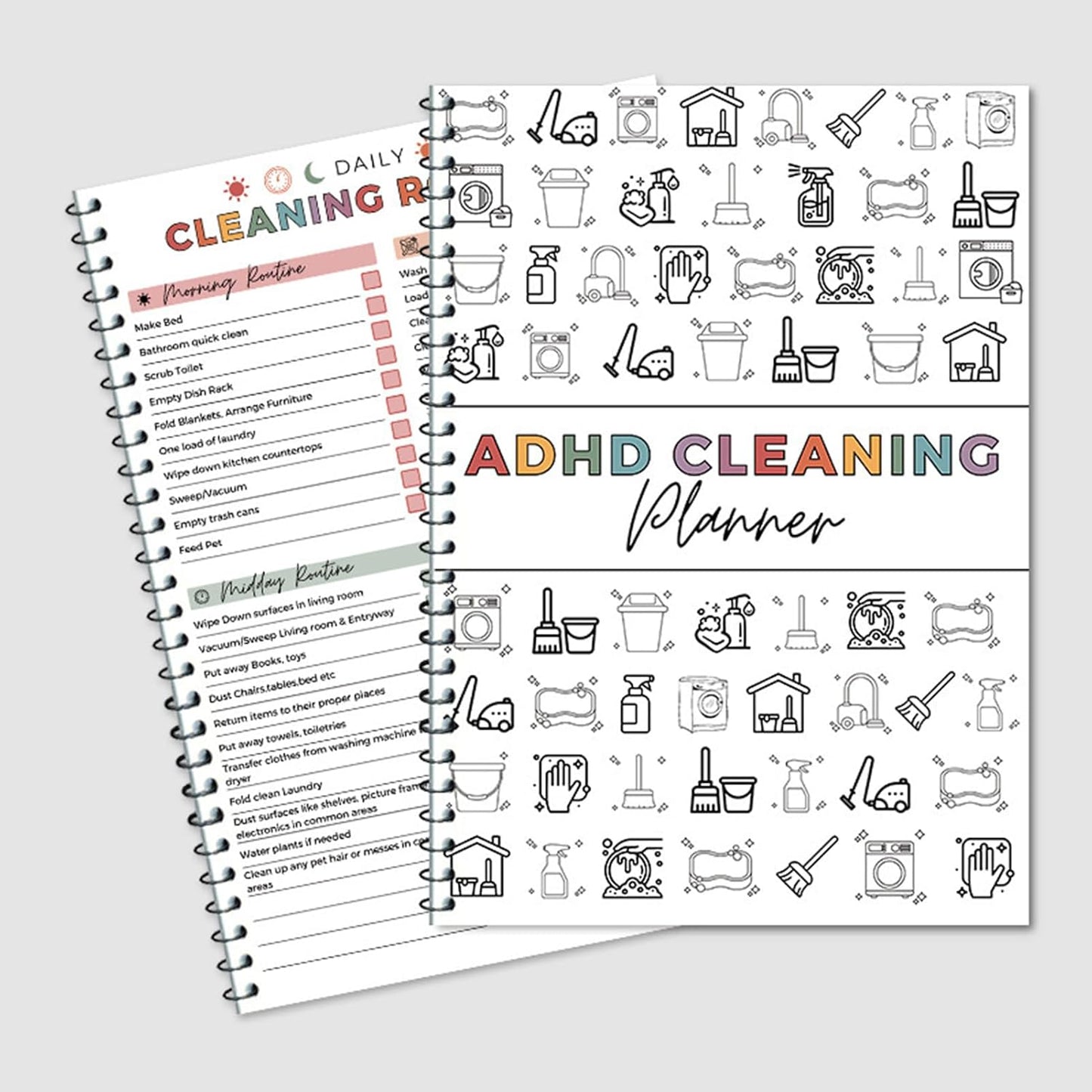 🔥🔥 ADHD-toolbox voor schoonmaken en opruimen — Huishoudplanner