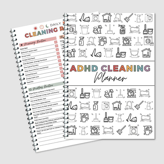 🔥🔥 ADHD-toolbox voor schoonmaken en opruimen — Huishoudplanner