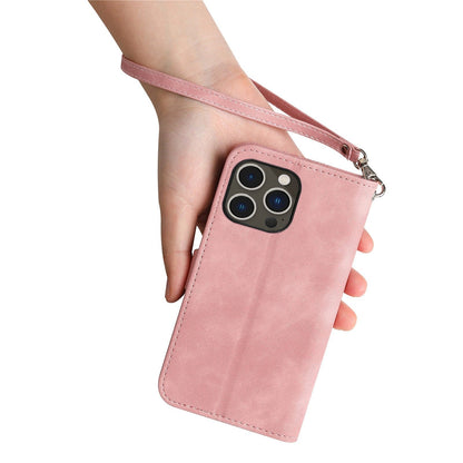 HUID-GEVOEL FLIP LEDEREN ETUI