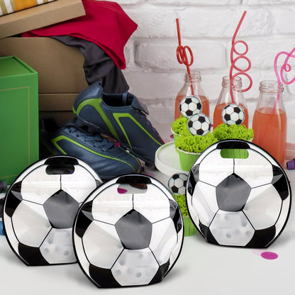 🎒⚽ Voetbal-feestzakjes met handvatten – Voetbal-feestzakjes voor verjaardagen, teamfeestjes en WK-feesten 🎉