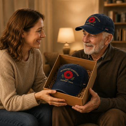 🎖️🌺 De erfenis van een generatie — Poppy-pet ter herdenking van 1945