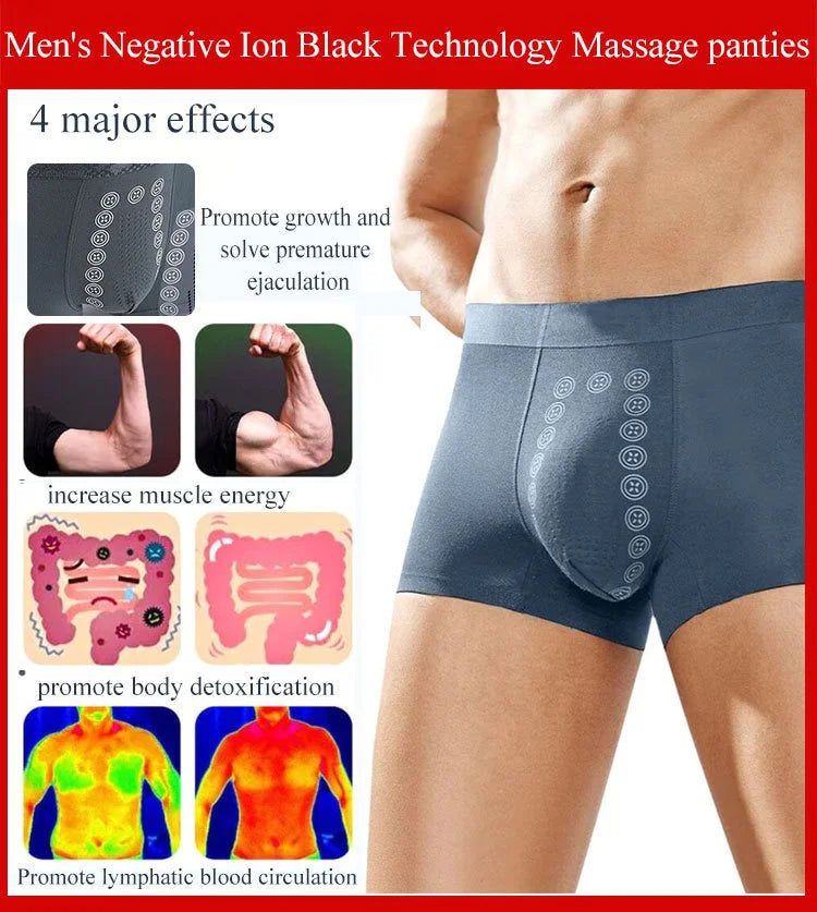 🔥Hot Sales - Massage magnetische therapie ondergoed voor mannen
