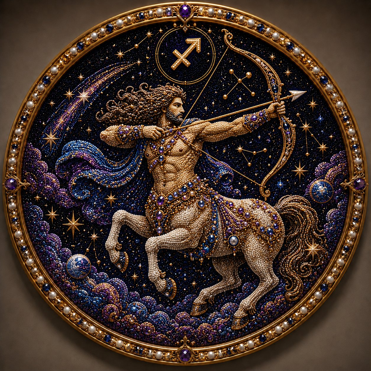 🔥  Maak Je Eigen Hemelse Meesterwerk — 12 Sterrenbeelden Parelkunst DIY Kit ♈🌙