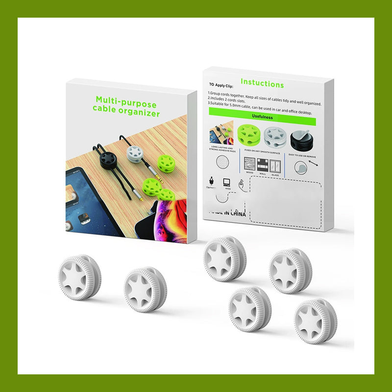 Zelfklevende organiser voor kabeltableaus