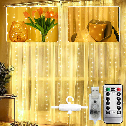 Led gordijnlamp