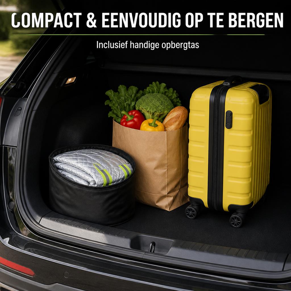 🌞❄️ Universele Auto Voorruithoes – Minder Hitte in de Zomer, Minder IJs in de Winter!