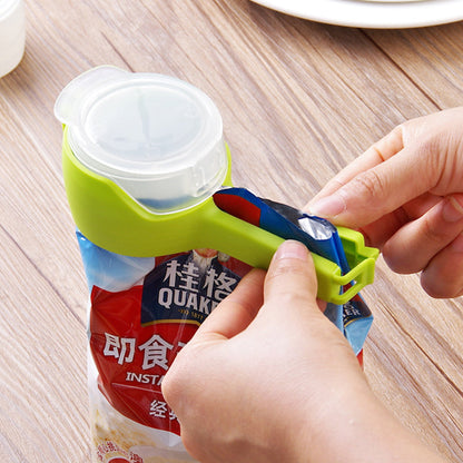Plastic Food Bag Clips (4 Pcs)