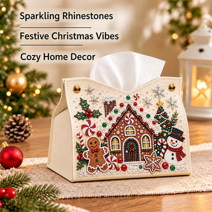 🎄 Kerst DIY Diamond Painting Tissue Box