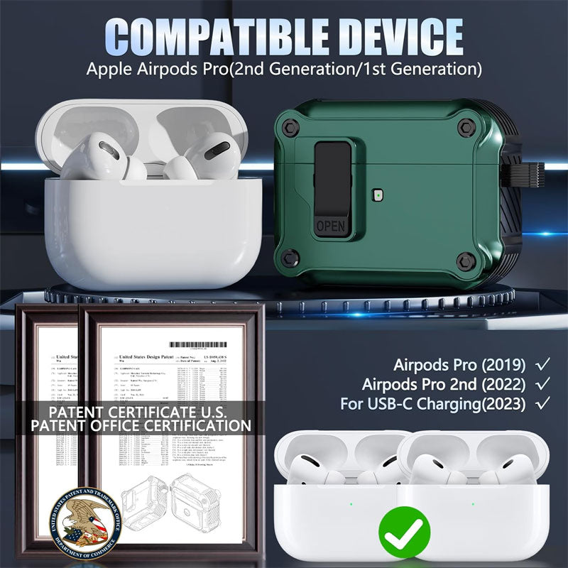 Voor Airpods tweede generatie Mecha koptelefoonset