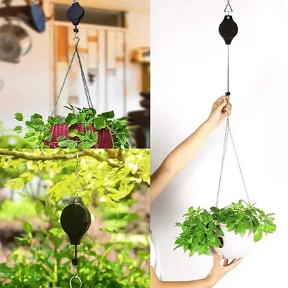 🌳 Intrekbare hefmand-tuinhaak