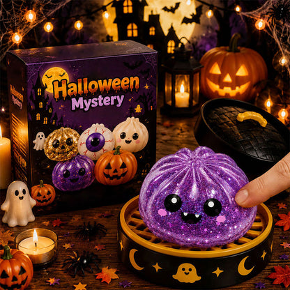 Halloween Verrassings Speelgoed Set – Schattig, Zacht & Leuk 🎃👻✨