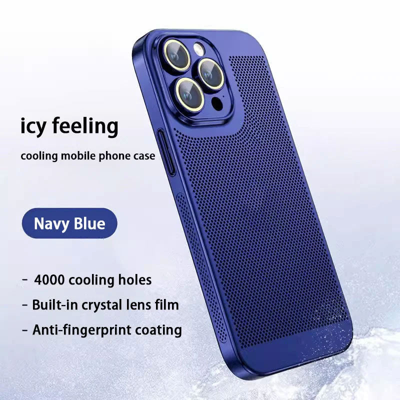 Galvaniserende telefoonhoes met warmteafvoer