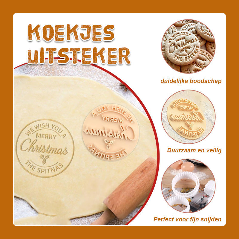🎄Kerstkoekjesstempel --- Begin de prachtige reis van bakken! 🍪