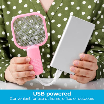 Kleurrijke USB Muggenvlieger 2-in-1🦟⚡