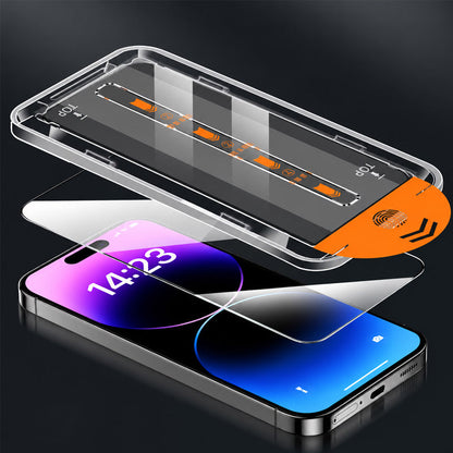 📱🔒 Screenprotector met Installatiehulp – Kies voor HD of Privacy!