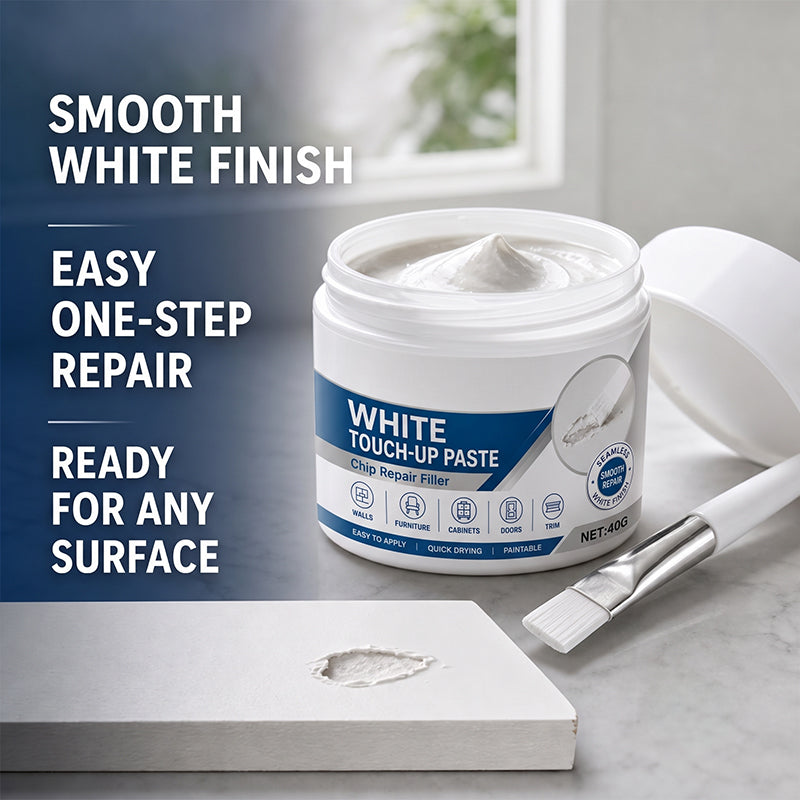 Witte Reparatiepasta – Laat Beschadigingen in een Handomdraai Verdwijnen! ✨🏠