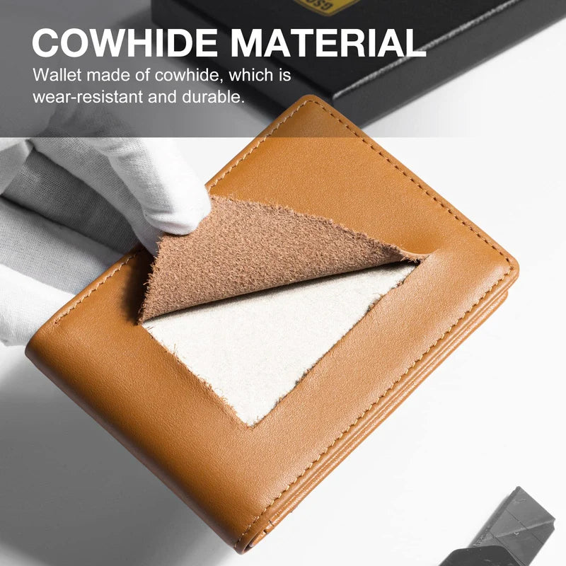 Heren Slim Wallet RFID-blokkering