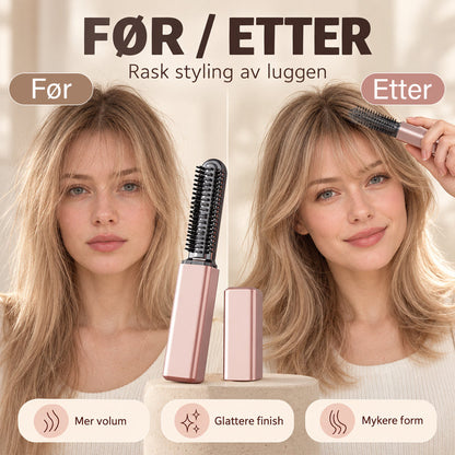 ✨💇‍♀️ Fin Lugg Draadloze Mini Ponykam – Perfecte Pony's, Overal!