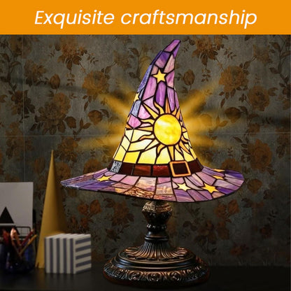 🎃Verlicht je fantasierijke nacht🧙‍♀️Nachtlampje met heksenhoed