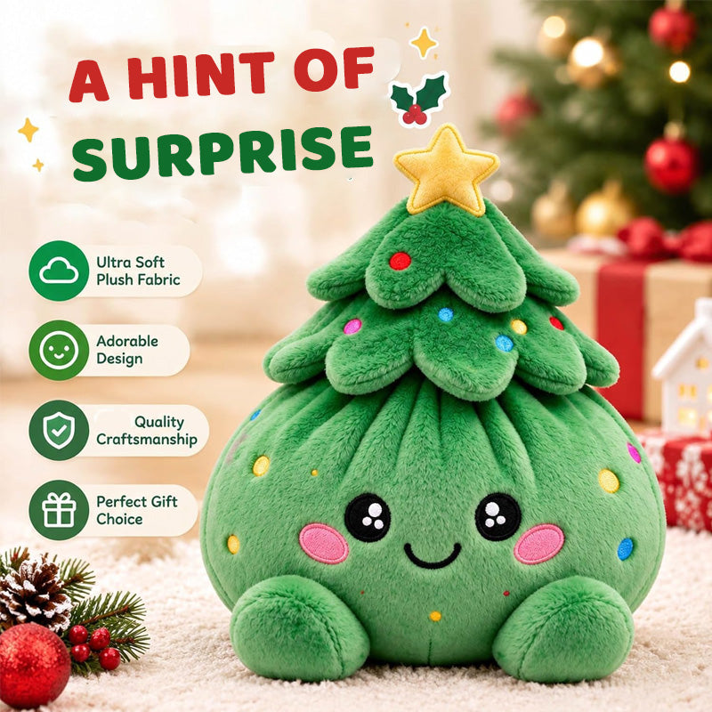🥟🎄 Kerst Dumpling Knuffel – Het Schattigste Kerstmaatje! ❤️