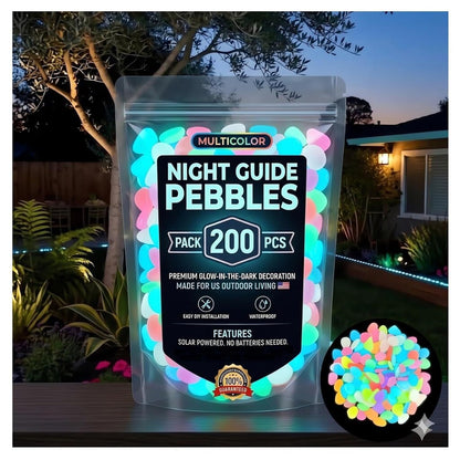 Tover Elke Buitenruimte om tot een Lichtgevend Wonderland! 🌙🐻✨ Kleurrijke glow-in-the-dark tuinsteen