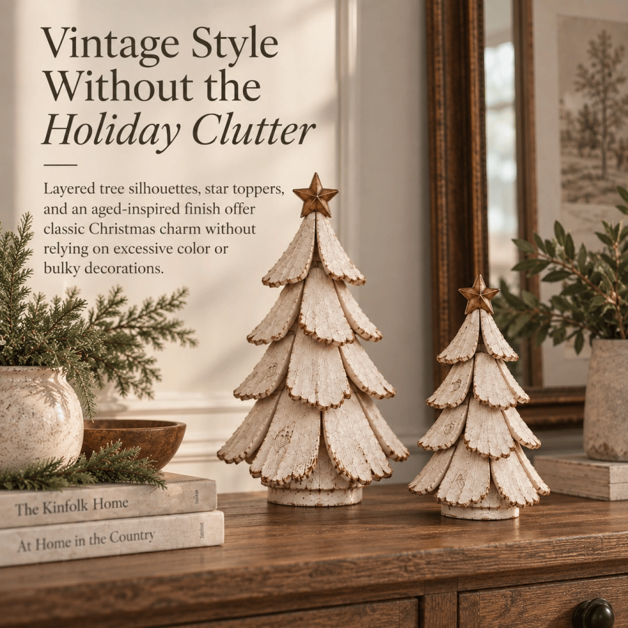 🎄✨ Vintage LED Kerstboom – Breng Nostalgie Tot Leven! 💡