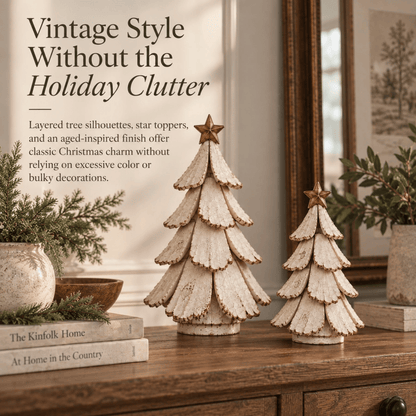 🎄✨ Vintage LED Kerstboom – Breng Nostalgie Tot Leven! 💡