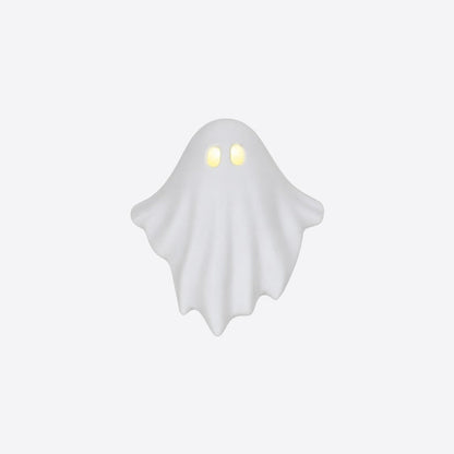 👻✨ Lichtgevend spookje als decoratie — breng alvast een gezellige Halloween-sfeer in huis! 🕯️🎃