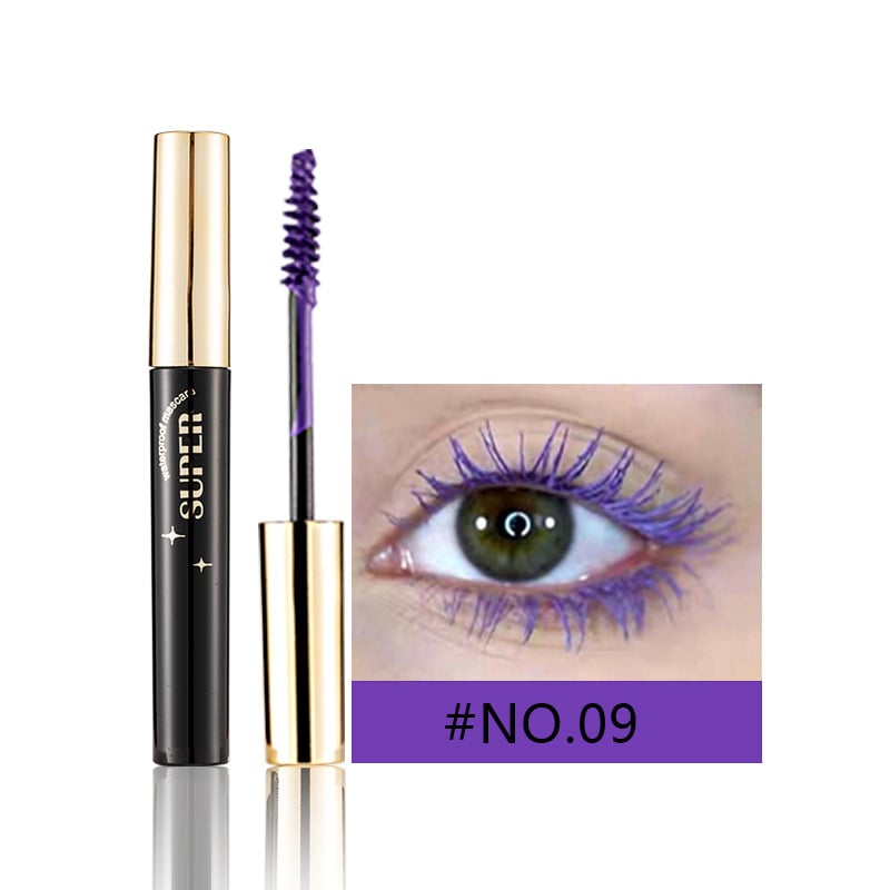 Zijdevezel mascara Wimperkleur mascara