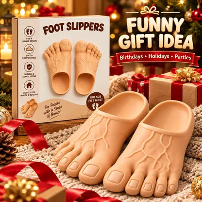 🤘Reusachtige, grappige teenslippers – Trek overal waar je loopt de aandacht en zorg meteen voor een lach!