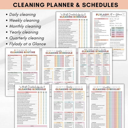 🔥🔥 ADHD-toolbox voor schoonmaken en opruimen — Huishoudplanner